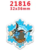 21816 30 шт мультяшный персонаж плоское украшение из смолы PR 13312 - Цвет: 21816