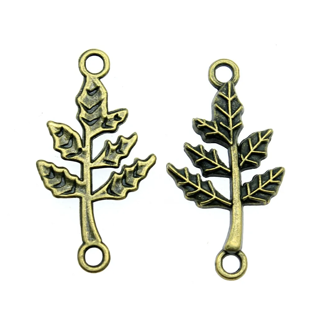 

10pcs Charm Branch Connector Vintage Branch Connector Charms Antique Bronze Color Branch Connector Charms 17x32mm