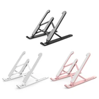 laptop stand computer tablet holder riser stand 8 angles adjustable metal ergonomic foldable portable for 1 17 screen