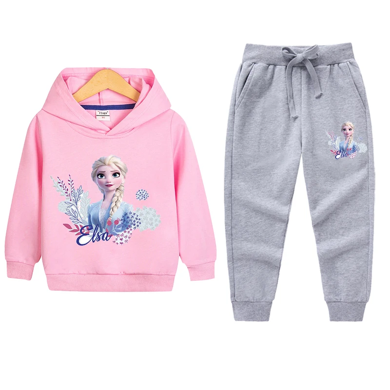 Детский спортивный костюм Disney Холодное сердце комплект одежды для девочек