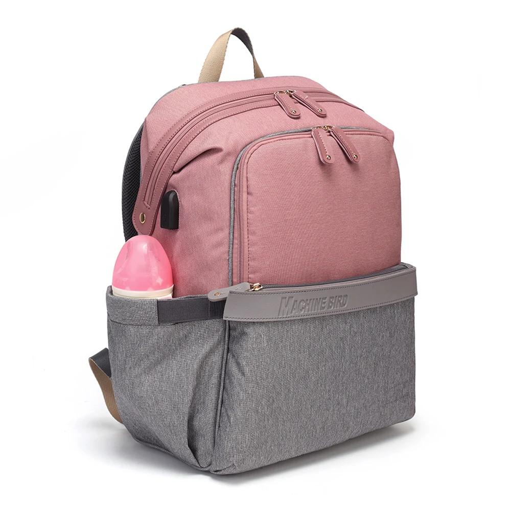 

Fashion USB changing diaper bag maternity nappy bags large capacity baby travel backpack nursing for babies care nappy handbag