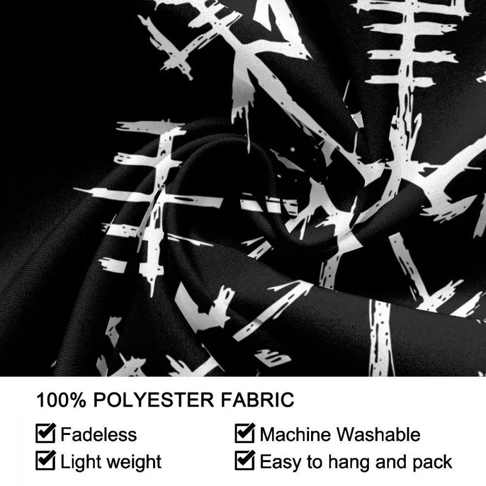 

Vikings Compass Symbol Tapestry Hanging Tapiz Bedspread Norse Wall Cloth Polyester Home Decoration Vintage