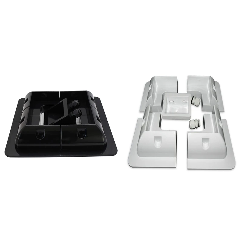 5 шт./компл. комплект угловых кронштейнов из АБС-пластика для крепления на