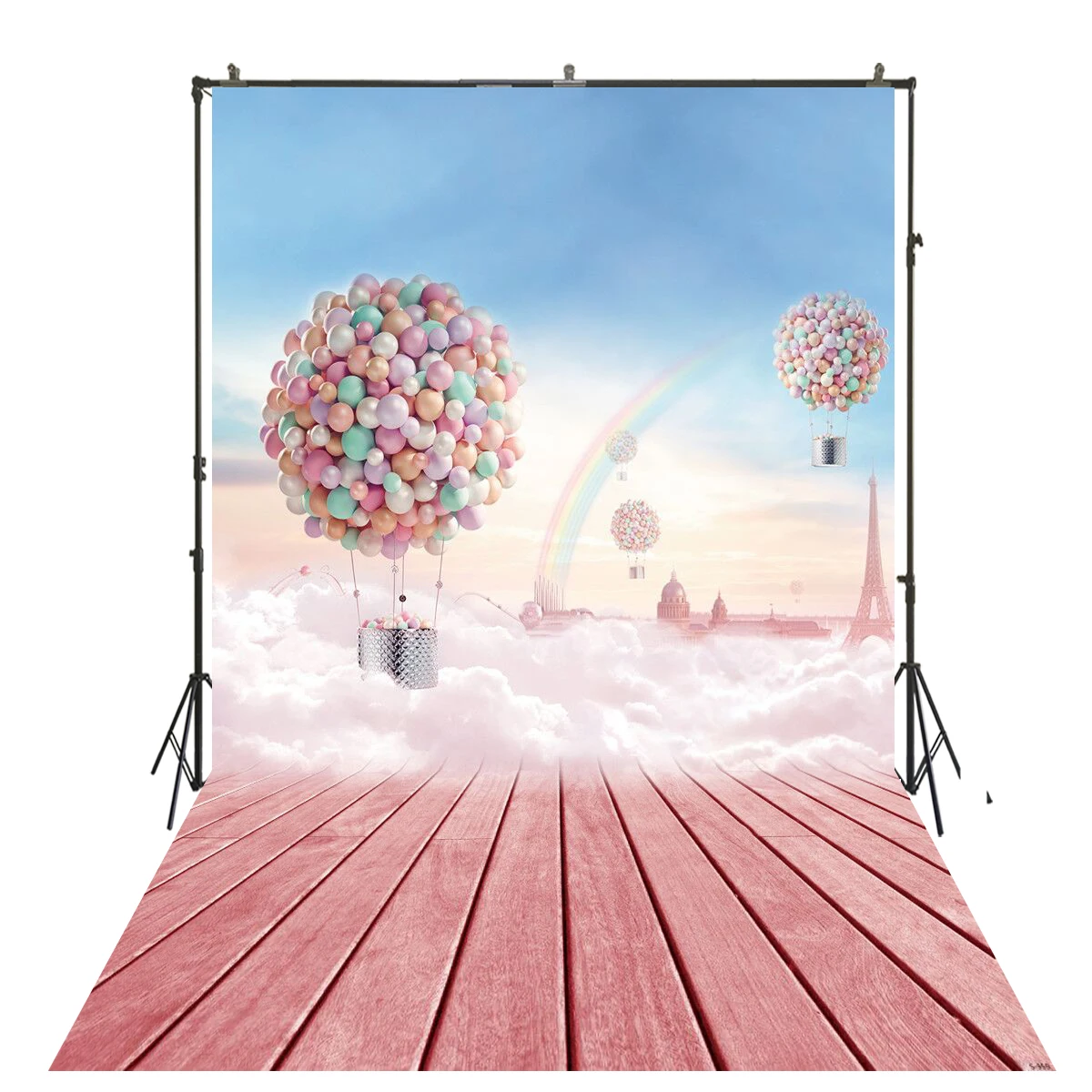 HUAYI горячего воздуха фон для фотосессий воздушный шар фотосъемки фоновый задник