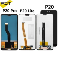 for huawei p20 eml l09c eml l29c p20 lite nova 3e p20 pro clt l09 clt l29 lcd displaytouch screen digitizer assembly