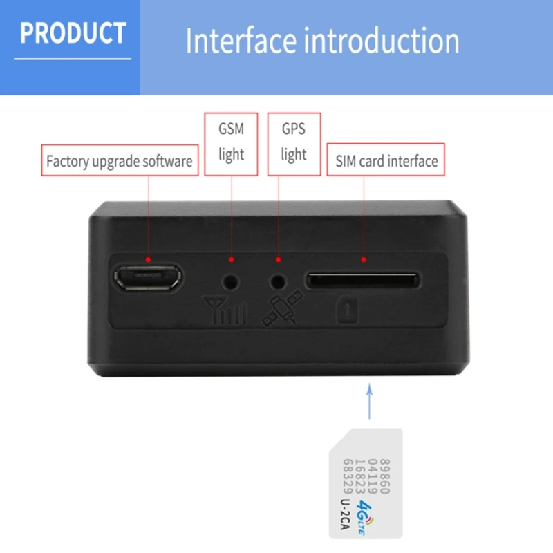 

OBD GPS Tracker TK306 16PIN Plug Play Car GSM OBD2 Tracking Device GPS Locator R2JF