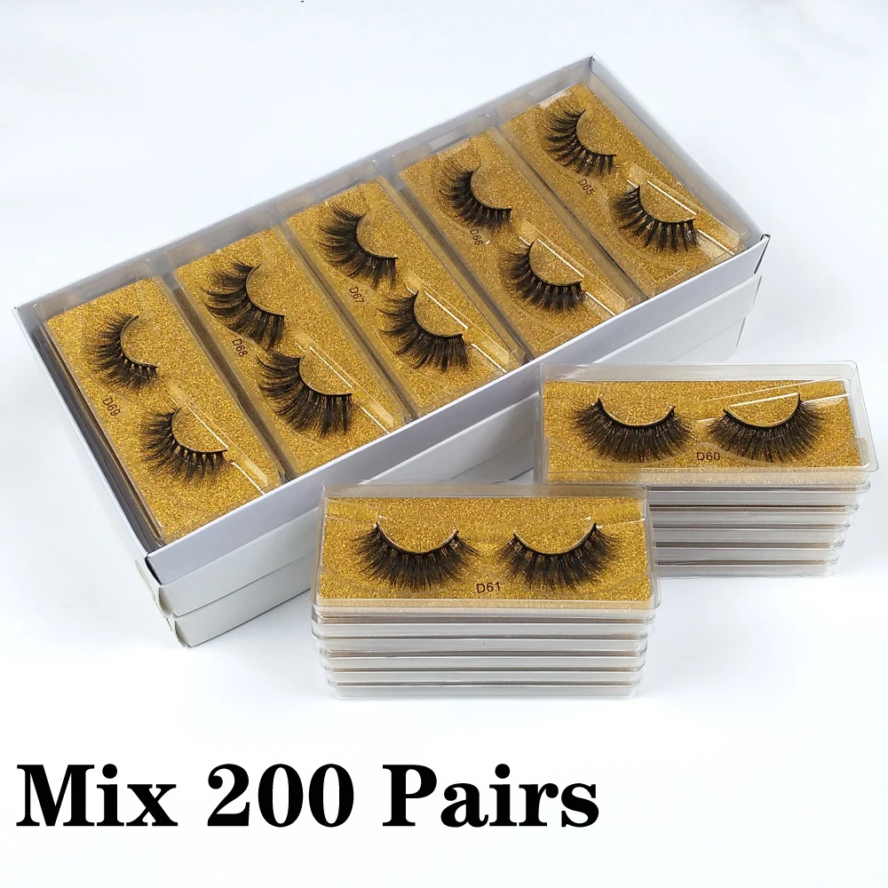 

Ресницы 3d из натуральной норки оптом, 50/100/200 пар