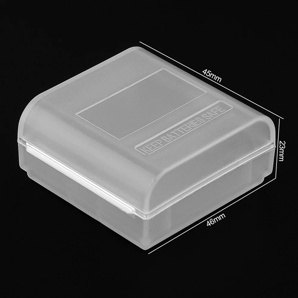 1 шт. портативный пластиковый ящик для литиевых батарей с функцией защиты и