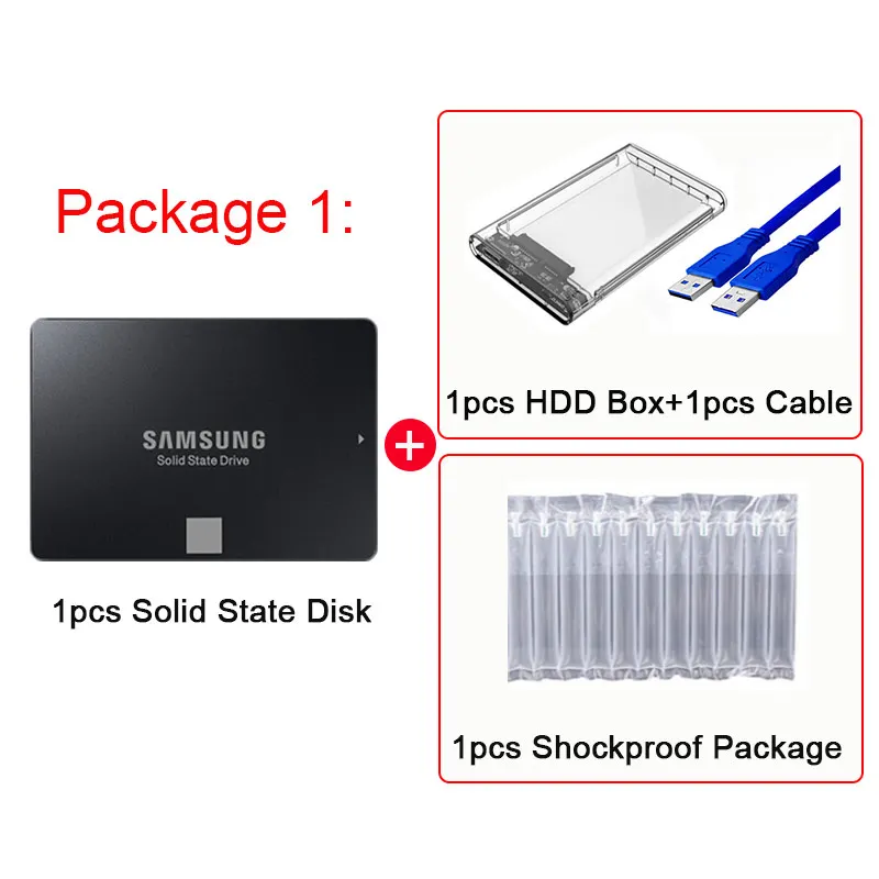 Внутренний твердотельный диск SAMSUNG SSD 860 EVO 500 ГБ жесткий HDD SATA3 2 5 дюймовый ноутбук