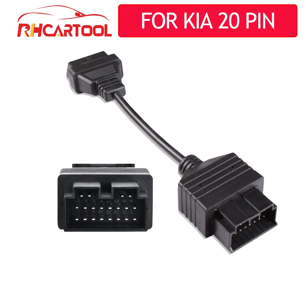 Кабель-удлинитель OBD2 для kia диагностический удлинитель с 20 Pin на 16 автомобиля |