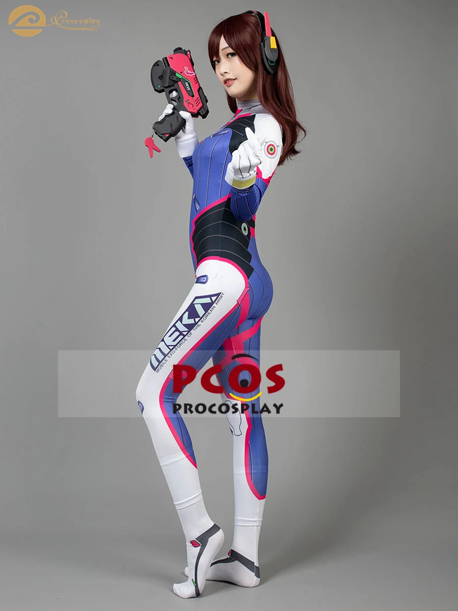 Скидка на ProCosplay в наличии Костюм для косплея упрощенной версии песни D.Va Hana