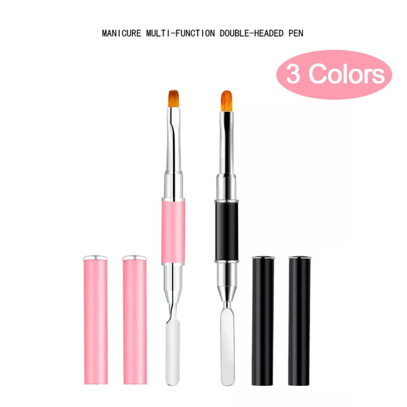

1 шт. Кисть для ногтей ручка для рисования ногтей кисть для УФ-гель-лака градиентный цвет акриловая ручка для рисования ногтей