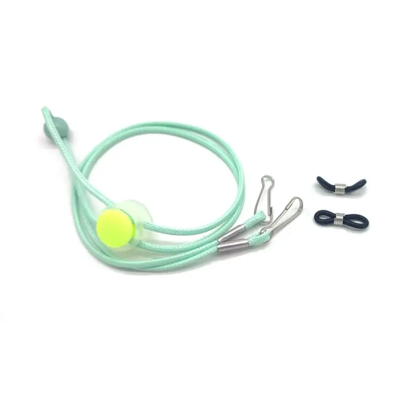 

Mask Adjustable Hanging Rope Face Mask Lanyard Handy Convenient Safety Mask Rest Ear Holder Neck Hang Rope With Hook Wholesale