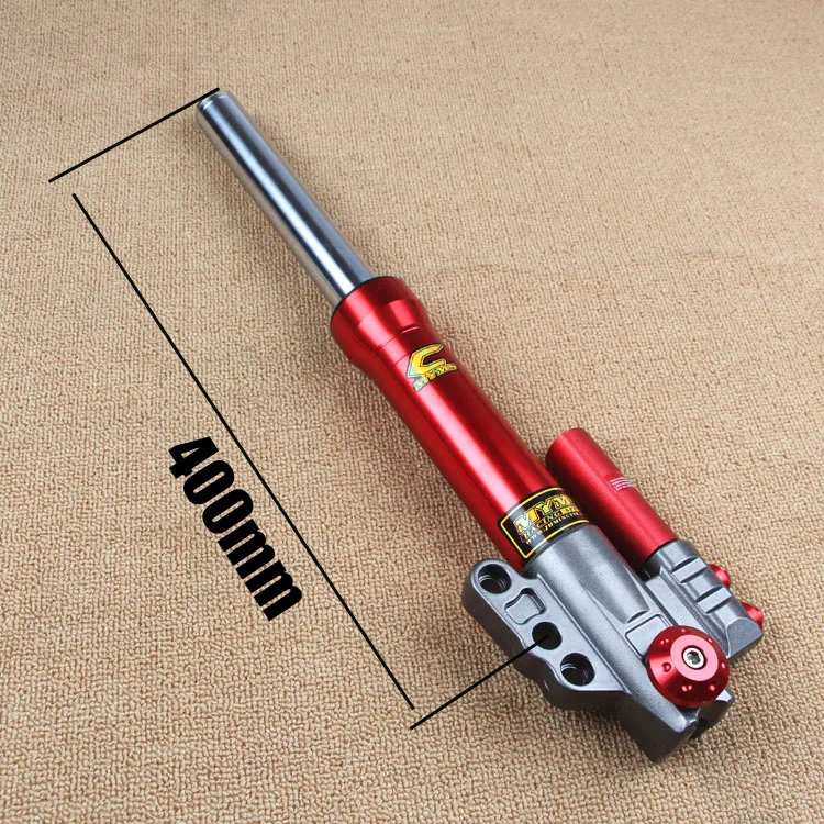 Универсальная передняя амортизационная вилка для мотоцикла подвеска 400 мм 30