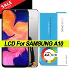 100% оригинал 6,2 ''ЖК дисплей для Samsung Galaxy A10 A105 A105F SM-A105F Полный ЖК-дисплей сенсорный экран дигитайзер Ремонт Запчасти