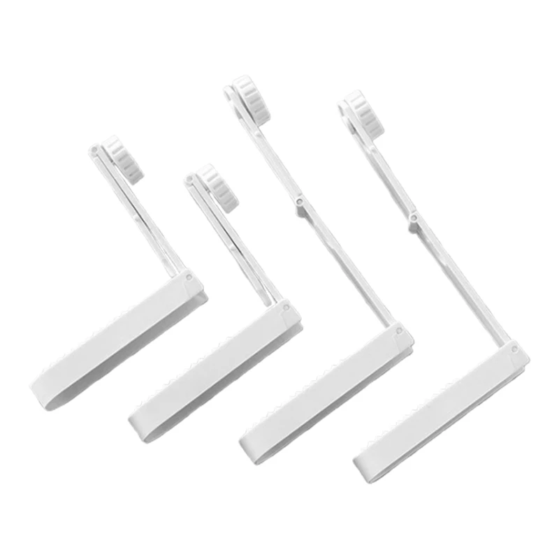

Складные зажимы для простыни, 4 шт., регулируемая высота, угловой нескользящий держатель