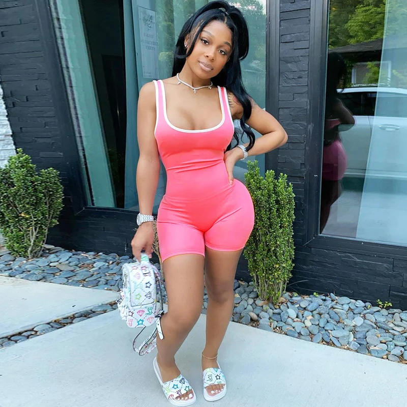 

Ladies jumpsuit romper bodysuit sport wear womens clothing Workout Active Wear