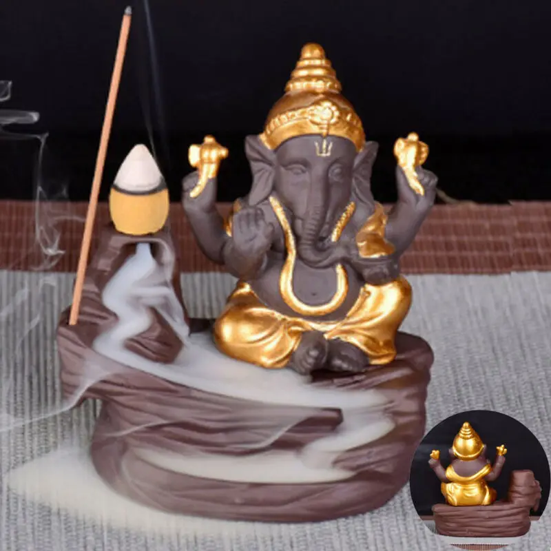 Горелка для благовоний с обратным потоком ладан Керамика Craft Ddiffuser Офис горная