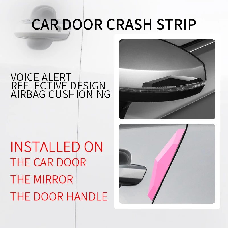 Защитная лента для автомобильной двери Накладка защиты от царапин 6 шт. |