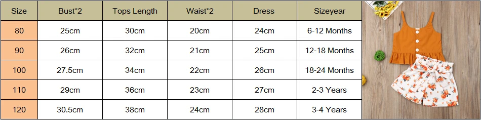 

Lovely Toddler Kid Baby Girl Floral Shorts Pants + Sling Sleeveless Ruffles Tops 2pcs Outfits Clothes Summer