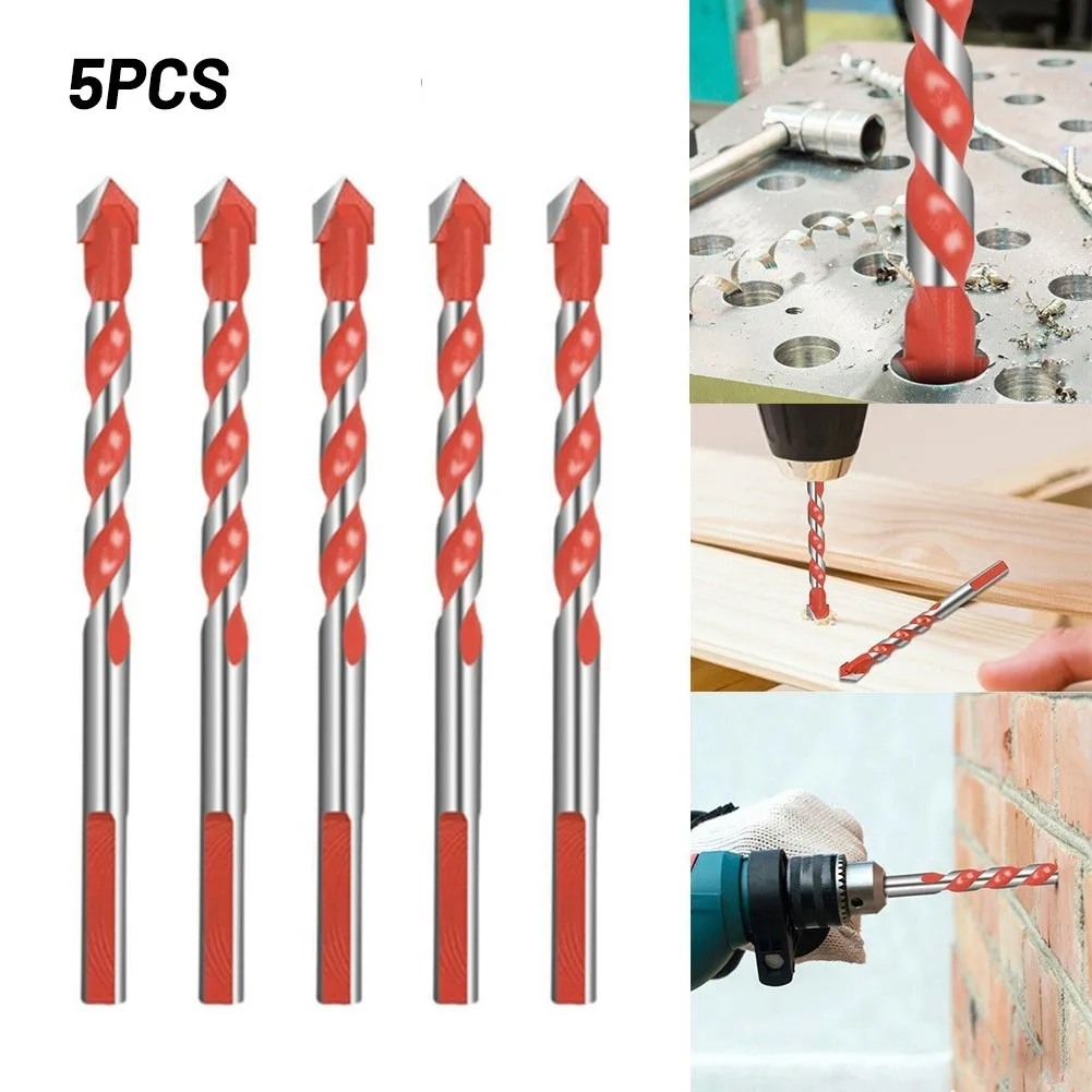 

Multifunctional Drill Bits Ceramic Wall Glass Punching Hole Working Durable And Practical To Use On Drywall Bricks /tiles /wood