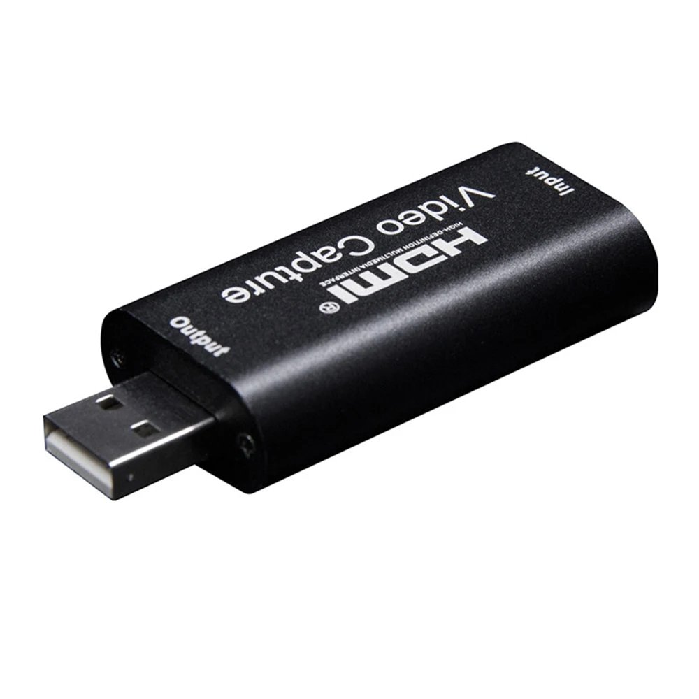 Новая видеокарта HDMI Карта видеозахвата USB 2 0 Grabber рекордер 4K 1080P для PS4 игра DVD