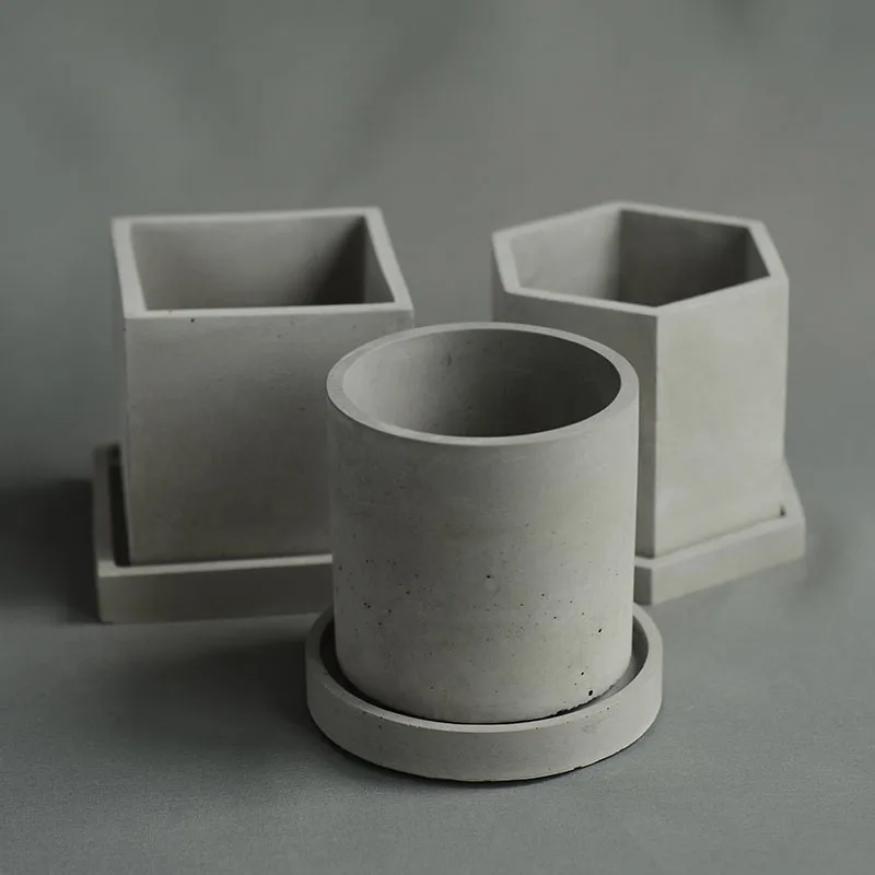 Круглый квадратный держатель для ручки контейнер штукатурки силиконовая форма