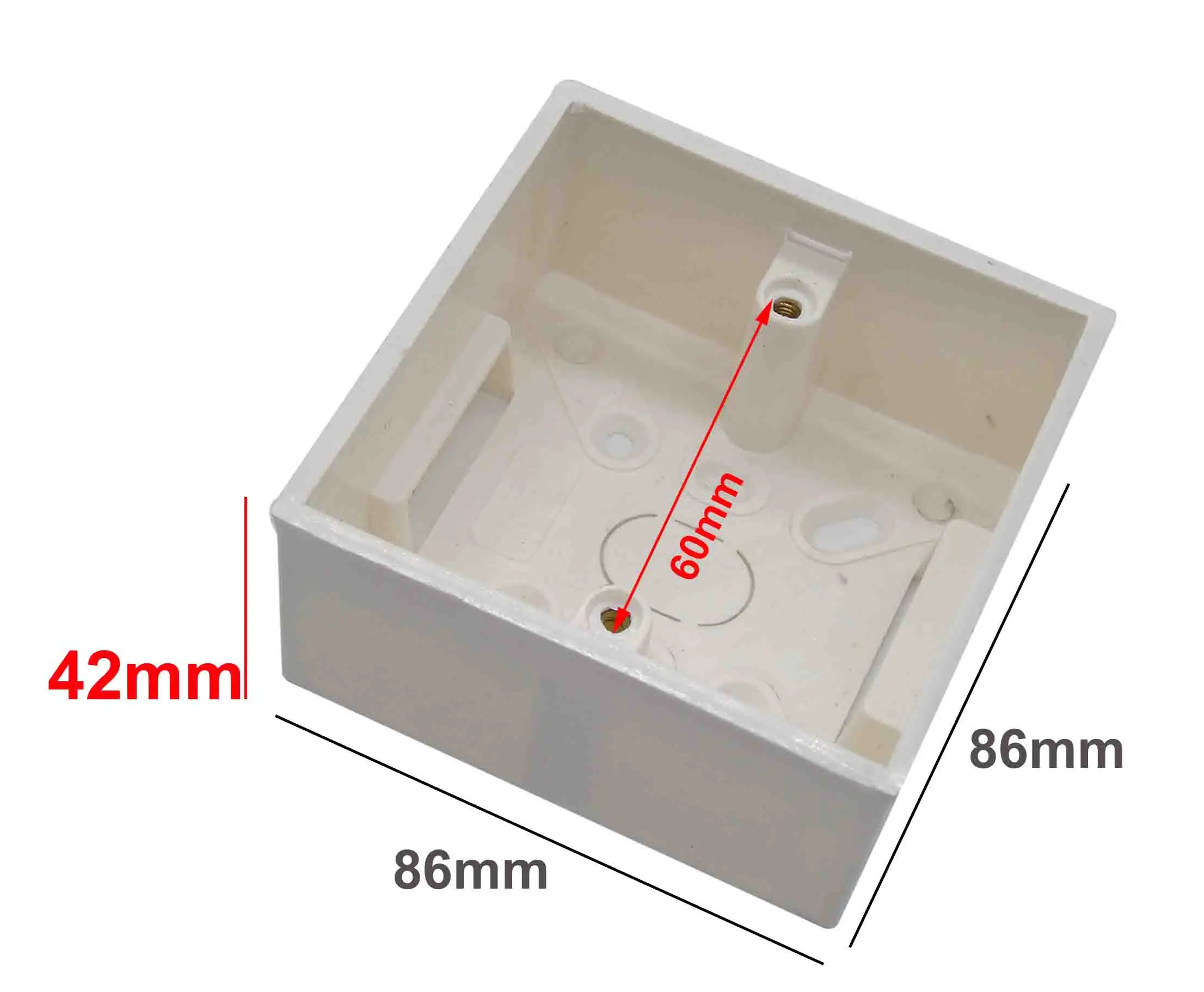Универсальная распределительная коробка для монтажа в стену с 86 типом