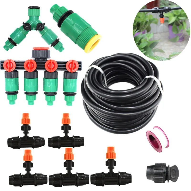 

5/10/15/20m Yellow Misting Sprinkler Adjustable Nozzle For Garden Flower Watering Potted Plant Water Tools