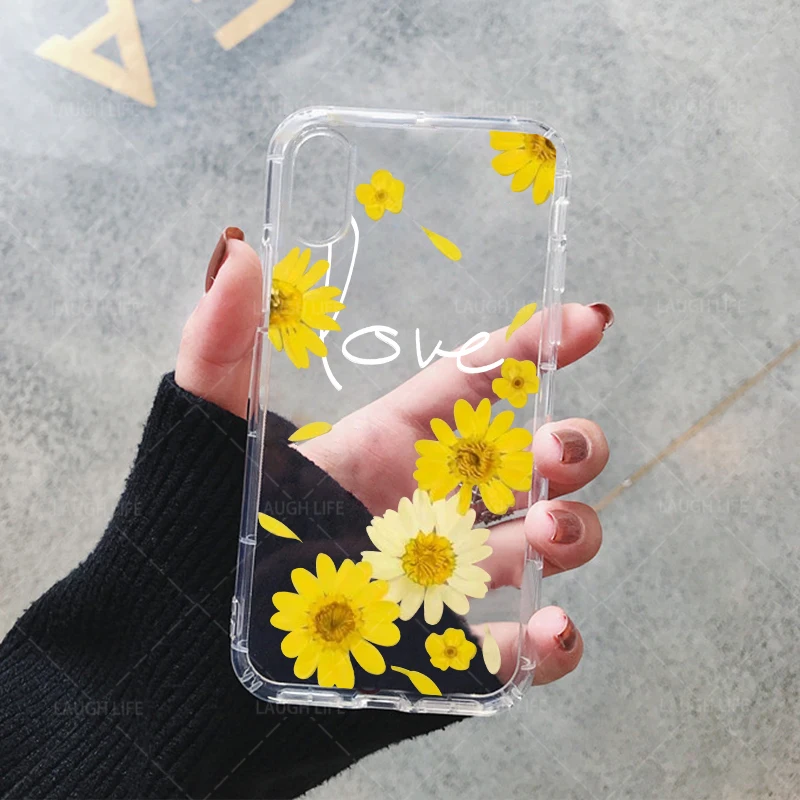 Чехол для телефона iPhone 11 Pro Max 8 7 6 6S Plus X Xs XR XSMax 5 S SE чехол с желтым подсолнухом