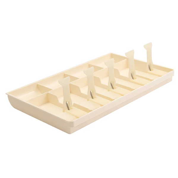 Money Cash Coin Register Insert Tray Replacement Cashier Drawer Storage Box 5 Bills 4 Coins | Дом и сад