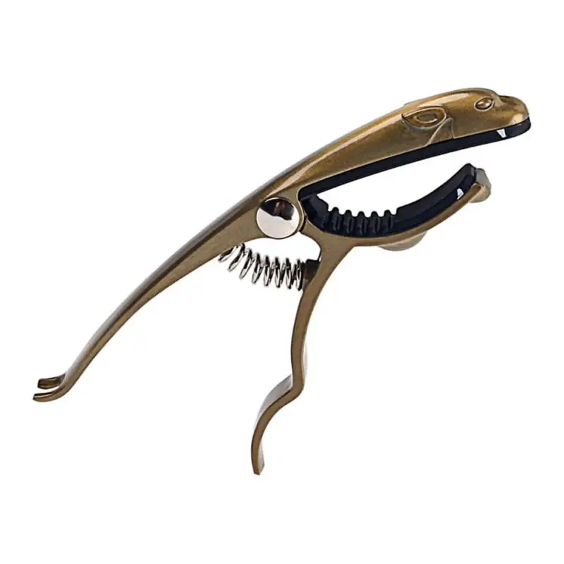 

Guitar Capo for Acoustic Guitar, Electric Guitar, Bass, Ukulele One Handed Trigger Capo, Easy to Move