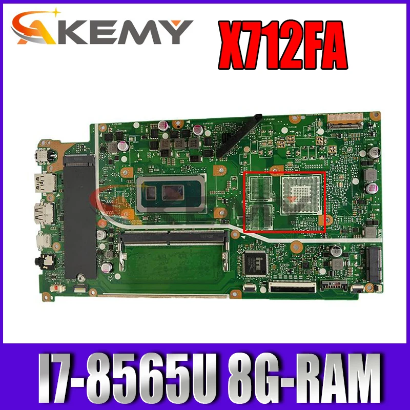 

Новинка! Материнская плата Akemy X712FA для ноутбука asus VivoBook 15 X5712F X712FB X712FF X712FL F712FA X712FAC
