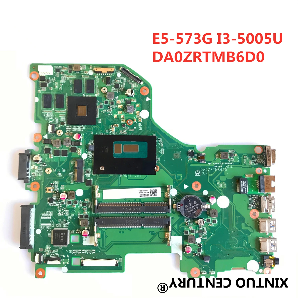 Оригинальный N9.VB5WW.001 DA0ZRTMB6D0 REV D N9VB5WW001 для acer aspire E5 573 573G Материнская плата ноутбука
