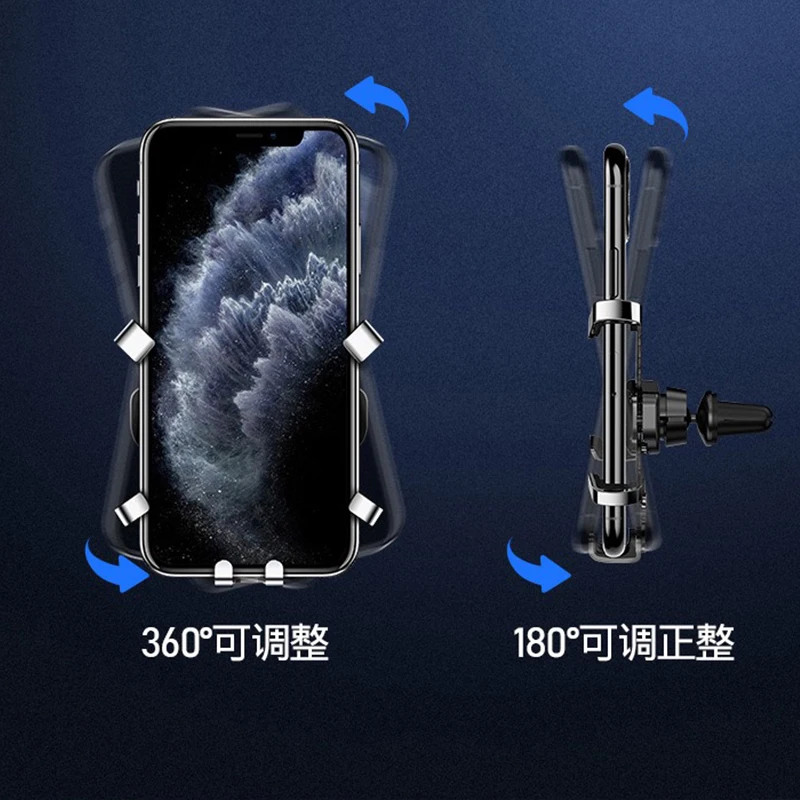 Держатель для телефона из металла "Навигационная поддержка" для Peugeot 3008 GT line 2019 2018.