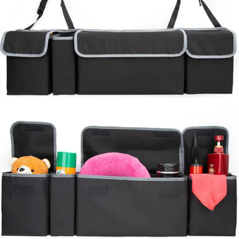 Органайзер для багажника автомобиля регулируемая сумка хранения на заднем