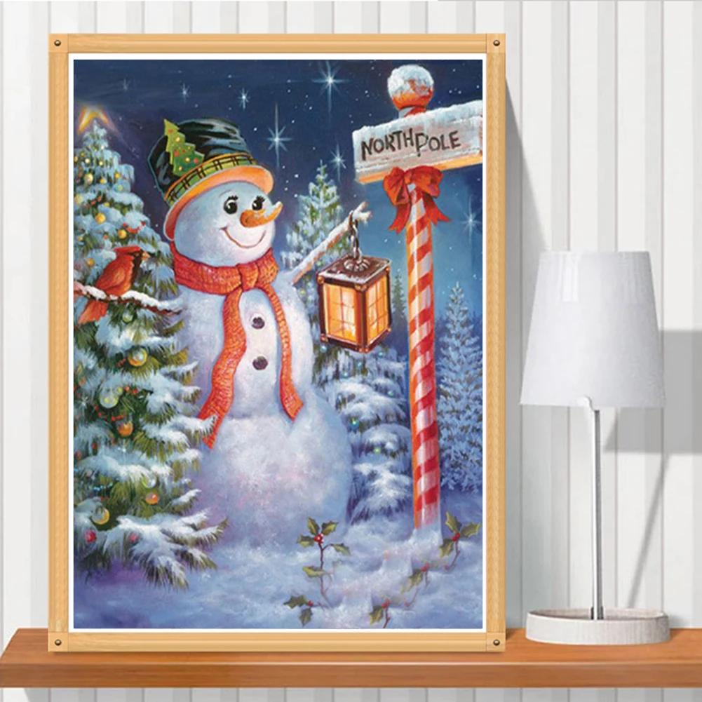

5D DIY Diamond Painting Christmas Full round Rhinestone Diamond Mosaic Santa Claus Train Diamond Embroidery Sale Cartoon