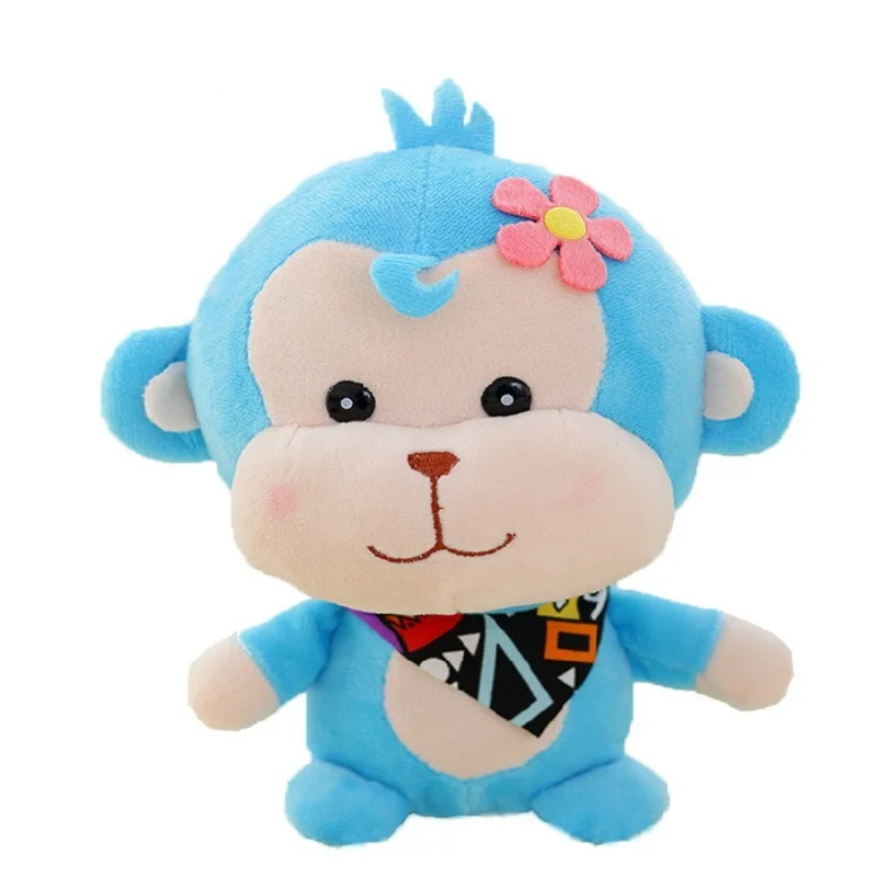 

Little Cute Monkey Animal Kawaii keyChain Stuffed Plush Dolls Toys For Children Plush Toys Backpack For Kids Gifts