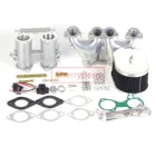 Впускной коллектор дроссельной заслонки SherryBerg для AUDI 80 VW MK2 Weber 40 42 45 48 50 DCOE EMPI Dellorto 45DHLA REP. Карбюратор карбюратор