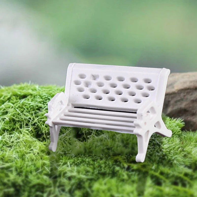 Миниатюрная мебель для кукольного домика мини-стул из силикона скамейка табурет