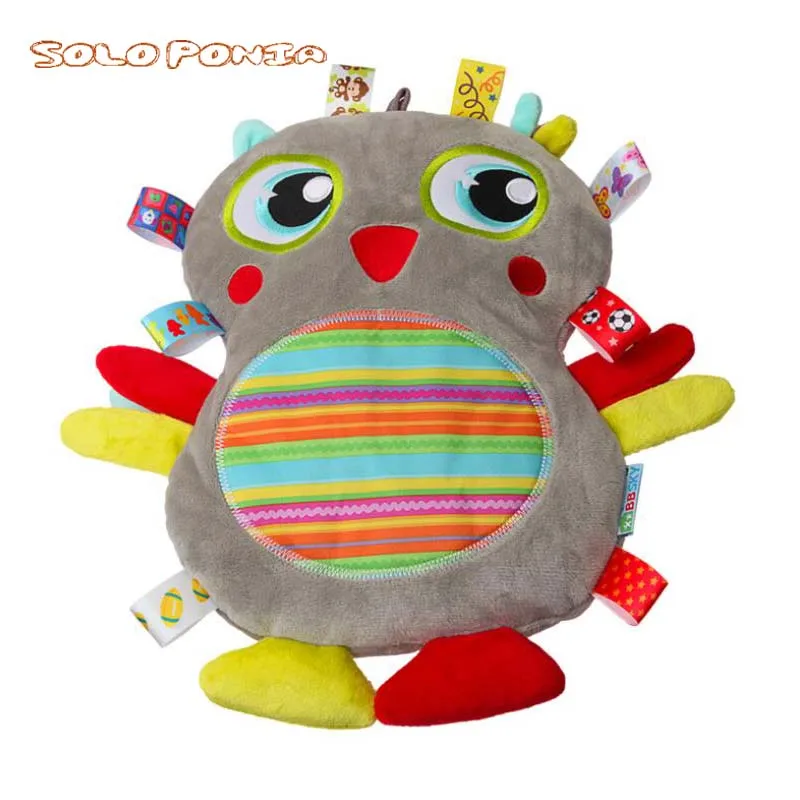 Детская подушка в форме милой совы мягкая для защиты шеи и плоской головы детская