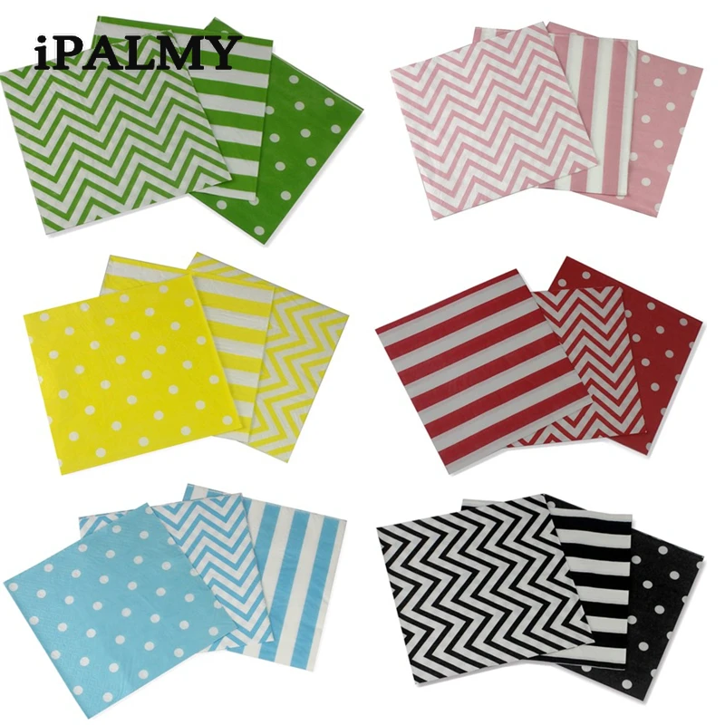 

ipalmay 60pcs Green Party Paper Tableware Luncheon Napkins for Wedding Holiday Birthday Party Supplies Disposable Napkins