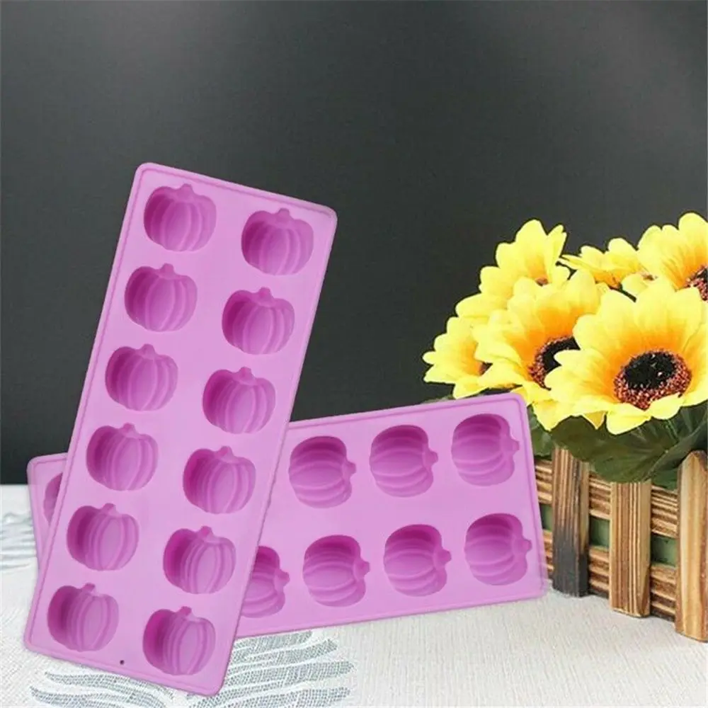 Быстро раскупаемый 1 шт. Хэллоуин силиконовые формы тыквы торт шоколадный Декор