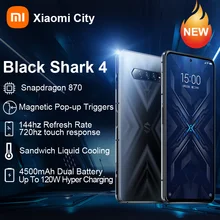 Black Shark 4 Global Smartphone Xiaomi Blackshark 4 6gb/8gb/12gb Ram 128gb and 256gb Rom Global Version Gaming Phone