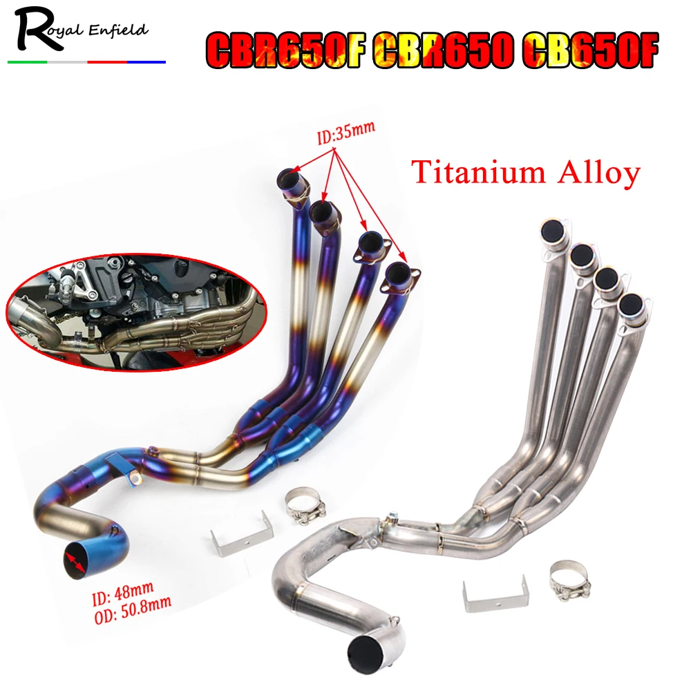 Для Honda CBR650F CBR650 CB650F 2014 2018 передний ряд сторона Tntact титановый сплав мотоцикл