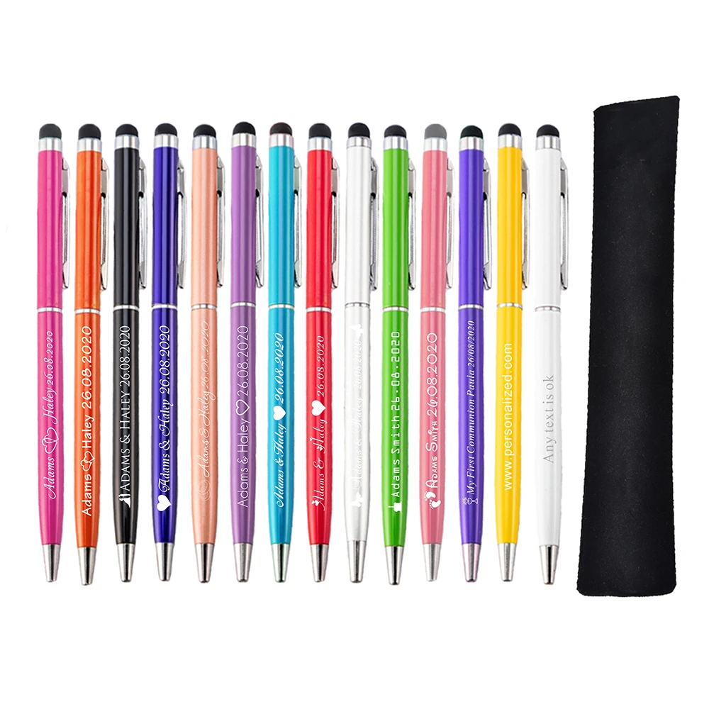 Персонализированные металлические ручки подарок на свадьбу сувениры украшение