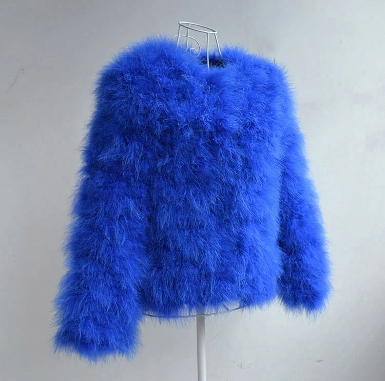 Blue TOPFUR черная шуба из натурального меха женская меховая куртка пальто из натурального меха женская кожаная куртка с мехом винно-Красного цвета пальто короткого размера плюс - Цвет: Blue