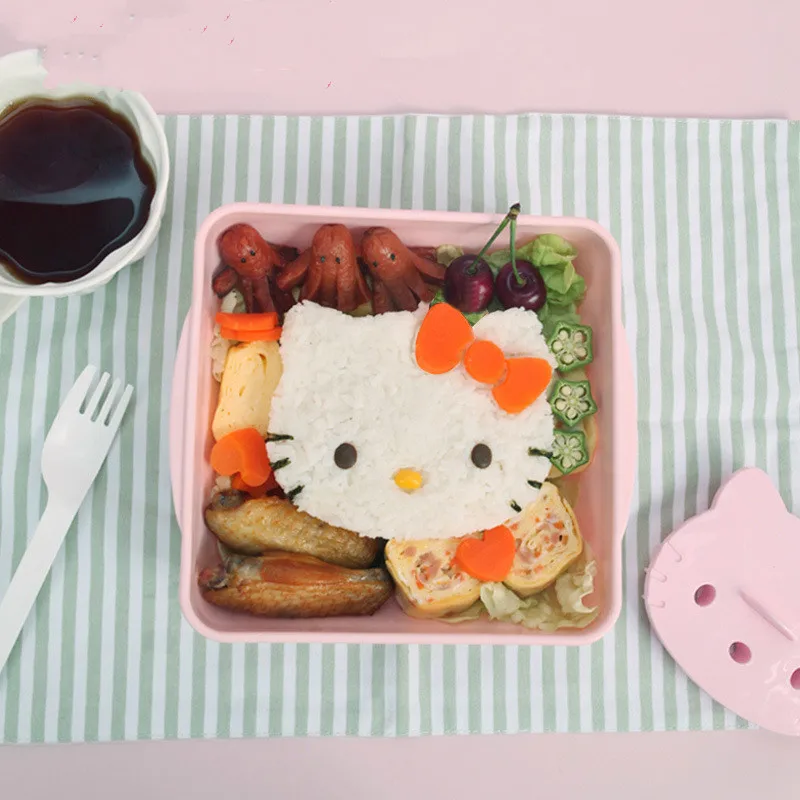 HELLOKITTY diyторт рисовые штампы Инструменты для торта hellokitty кухонная форма бэнто |