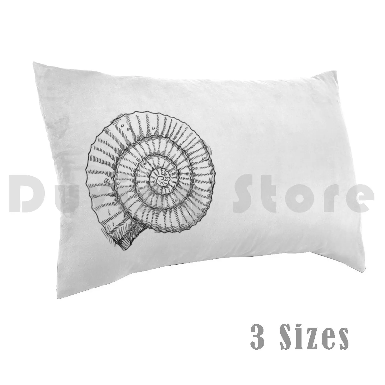 

Pillow Case DIY 50x75 Fibonacci History Mathematics Science Archaeology Stone Age Old Cool New Spiral