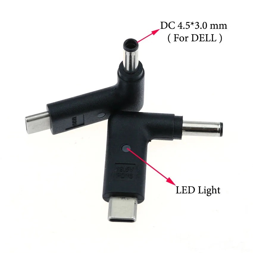 1 шт. адаптер конвертер USB Type C (папа) на 7 4*5 0 мм 4 5*3 5 5*2 мм|Компьютерные кабели и